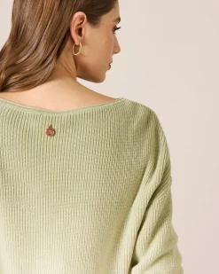Clearance Pullover mit Farbverlauf Strickware