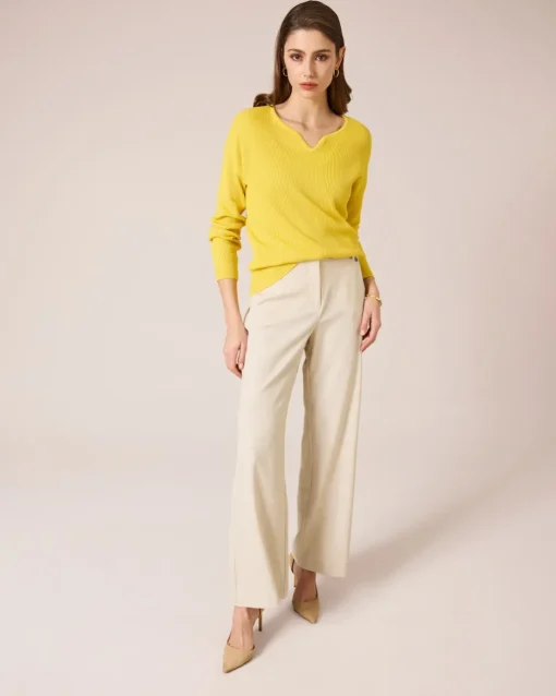 Online Pullover mit Herzausschnitt Strickware