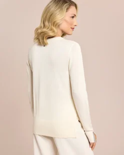 Clearance Pullover mit Kettendetail Strickware