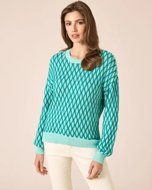 Best Pullover mit Rautenmuster Strickware