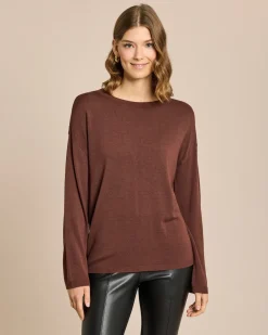 Discount Pullover mit Schal 2-tlg. Set Strickware