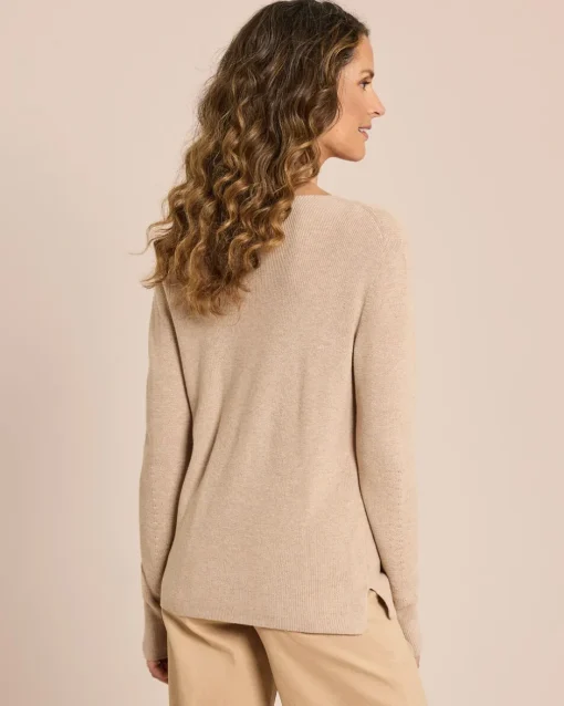 Best Pullover mit Seide Strickware