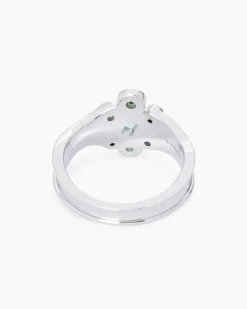 Outlet Ring mit Beryl, Turmalin und Zirkon Ringe