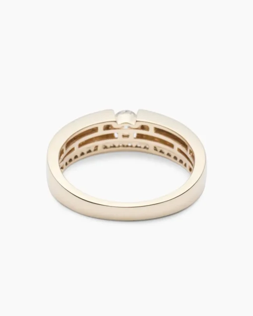 Best Ring mit Diamant und Brillant ca. 0,30 ct Ringe