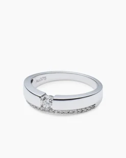 Best Ring mit Diamant und Brillant ca. 0,30 ct Ringe