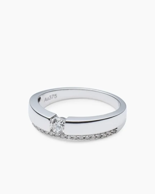 Best Ring mit Diamant und Brillant ca. 0,30 ct Ringe