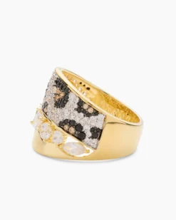 Clearance Ring mit farbigen Zirkonia Ringe