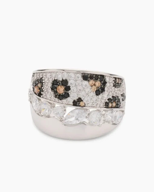Clearance Ring mit farbigen Zirkonia Ringe