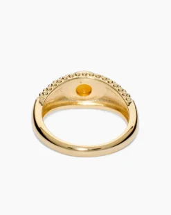 Clearance Ring mit Feueropal Ringe