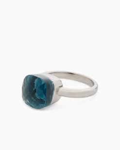Hot Ring mit Glasstein Ringe