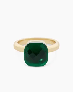 Hot Ring mit Glasstein Ringe