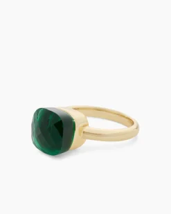 Hot Ring mit Glasstein Ringe
