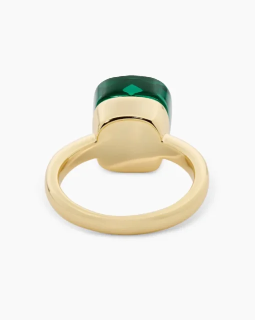 Hot Ring mit Glasstein Ringe