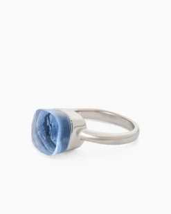Hot Ring mit Glasstein Ringe