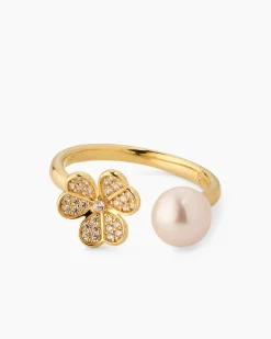 Ring mit Kleeblatt Ringe