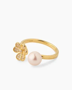 Ring mit Kleeblatt Ringe
