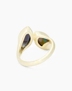 Online Ring mit Kristallopal Ringe