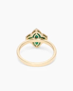Hot Ring mit Malachit und Diamant Ringe