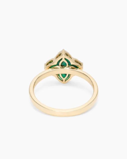 Hot Ring mit Malachit und Diamant Ringe