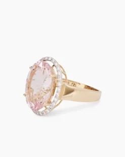 Ring mit Morganit & Brillanten Ringe