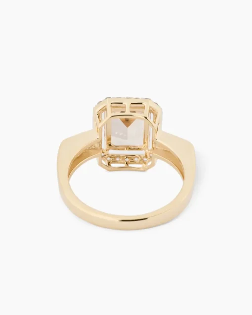 Ring mit Morganit und Zirkon Ringe