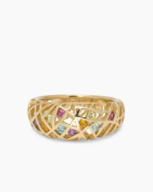 Hot Ring mit Multi-Edelsteinen Ringe