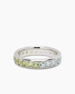 Best Ring mit Peridot & Blautopas Ringe