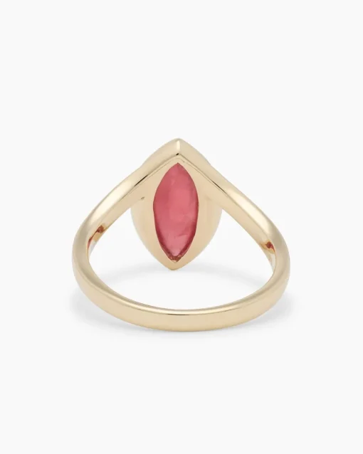 Hot Ring mit Ruby Rhodonith Ringe
