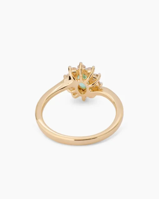 Online Ring mit Sambia Smaragd Ringe