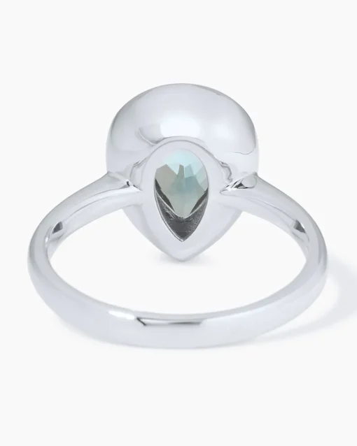 Sale Ring mit Santa Maria Aquamarin Ringe