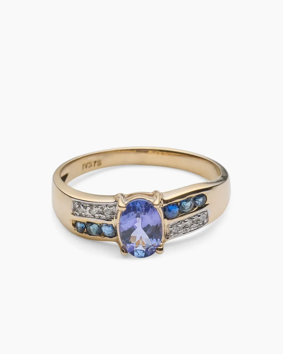 Clearance Ring mit Tansanit Ringe