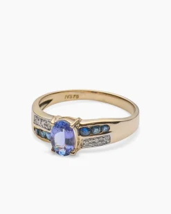 Clearance Ring mit Tansanit Ringe