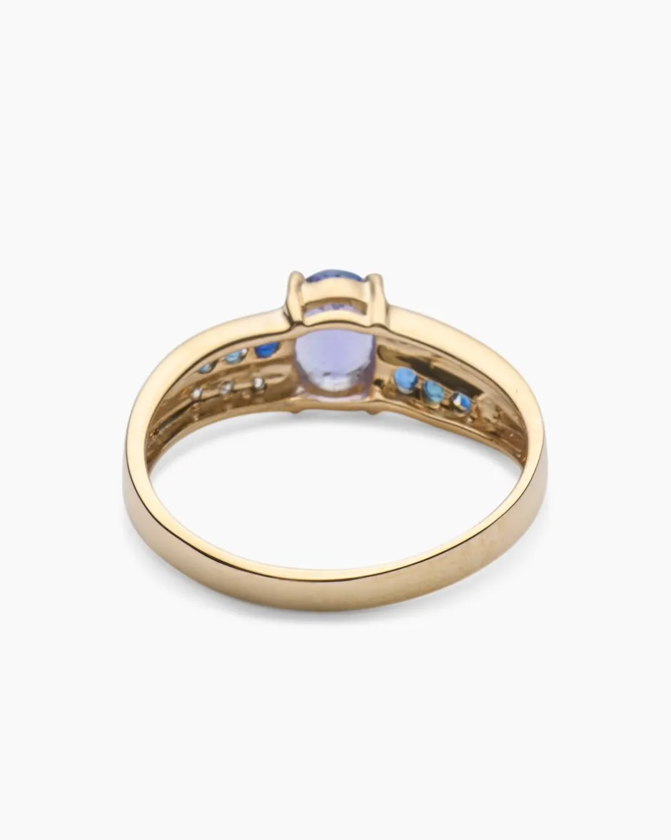 Clearance Ring mit Tansanit Ringe