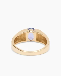 Clearance Ring mit Tansanit AAA Ringe