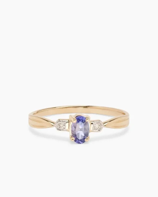 Hot Ring mit Tansanit AAAA & Brillanten Ringe