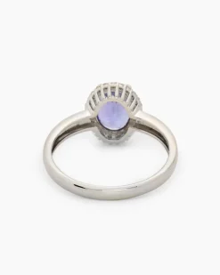 Discount Ring mit Tansanit AAAAA & Brillanten Ringe