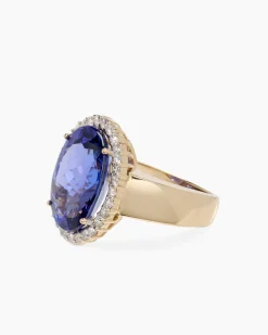 Outlet Ring mit Tansanit 