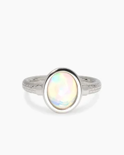 Hot Ring mit äthiopischem Kristallopal Ringe