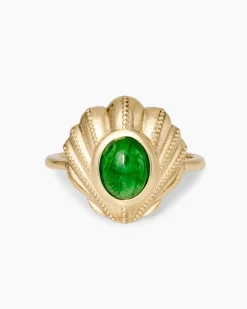 Outlet Ring mit Tsavorit Ringe