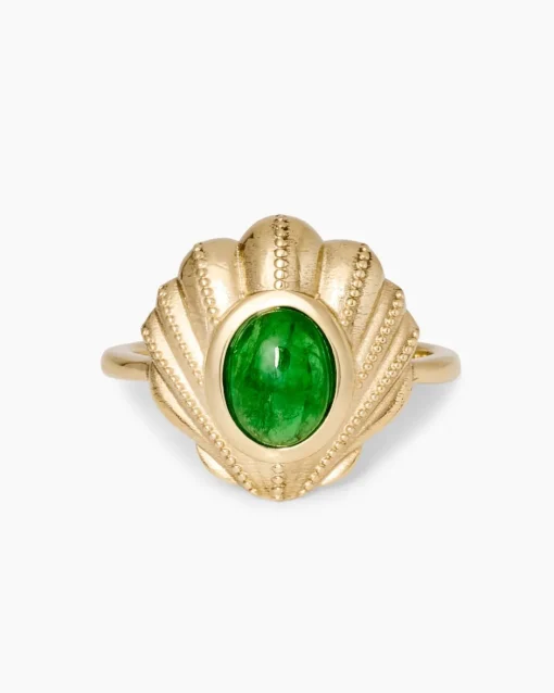 Outlet Ring mit Tsavorit Ringe