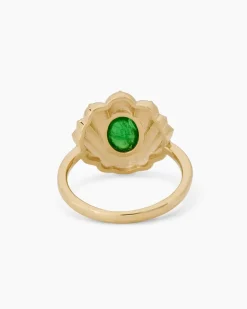 Outlet Ring mit Tsavorit Ringe