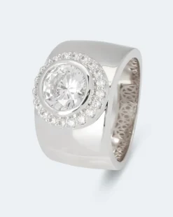Clearance Ring mit Zirkonia Ringe