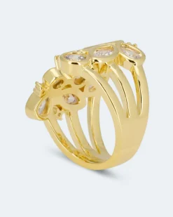 Hot Ring mit Zirkonia Ringe