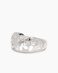 Outlet Ring mit Zirkonia Ringe
