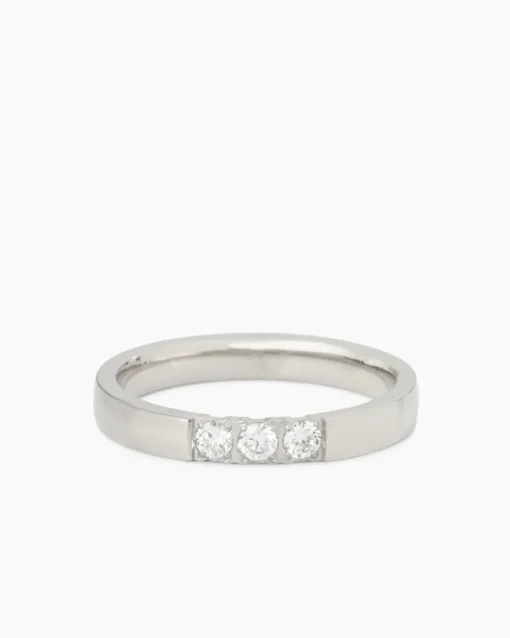Sale Ring mit Zirkonia, 3er Set Ringe