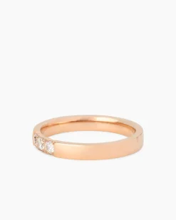 Sale Ring mit Zirkonia, 3er Set Ringe