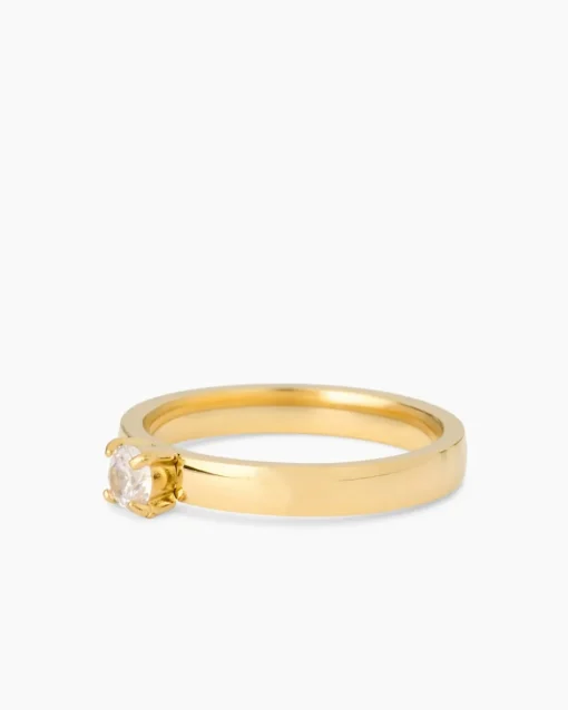 Sale Ring mit Zirkonia, 3er Set Ringe