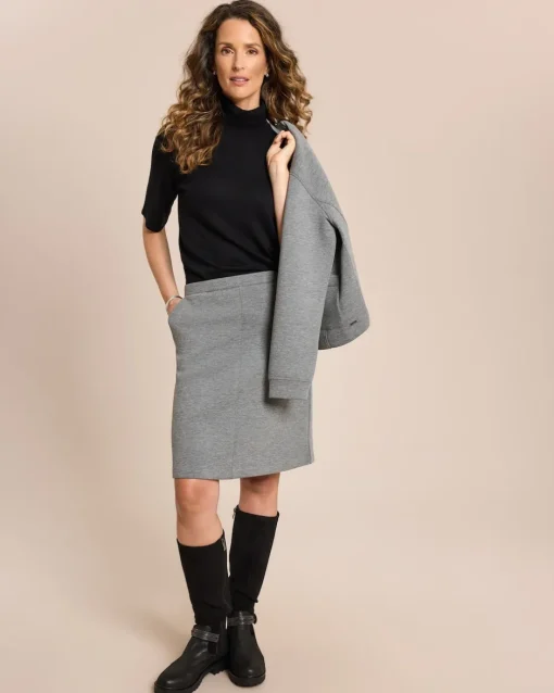 Online Rollkragenpullover kurzarm Strickware