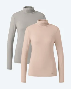Discount Rollkragenshirt im Doppelpack Strickware