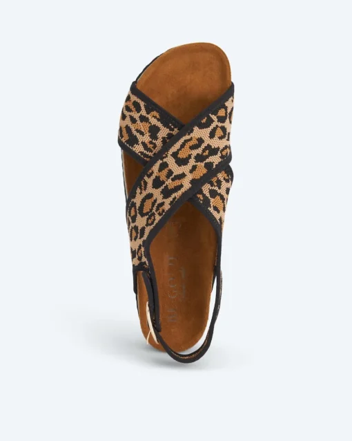 Best Sandale mit gekreuzten Riemen Schuhe